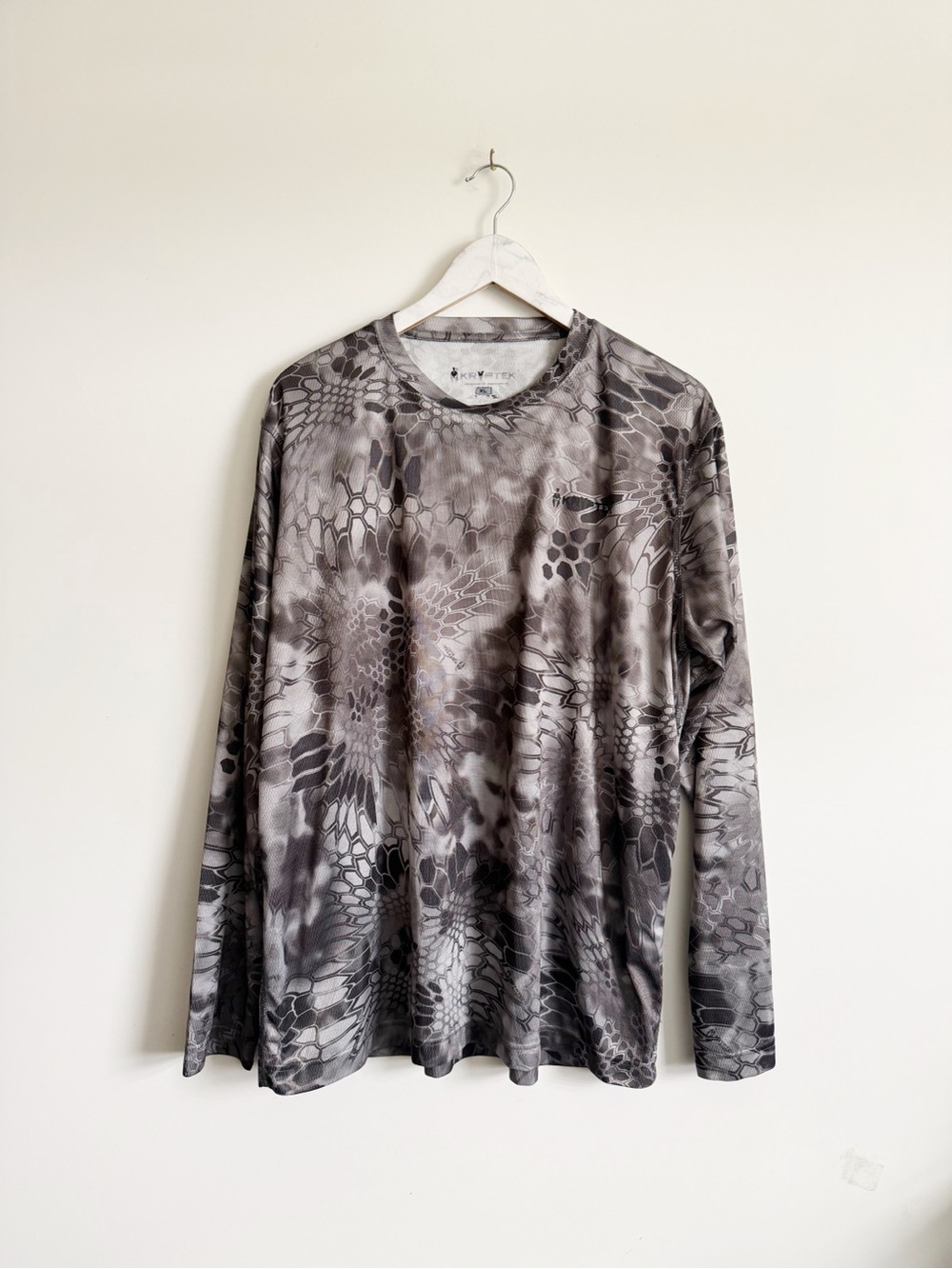 KRYPTEK Hyperion Long Sleeve Crew Neck Long Sleeve Raid Camouflage XL Men’s